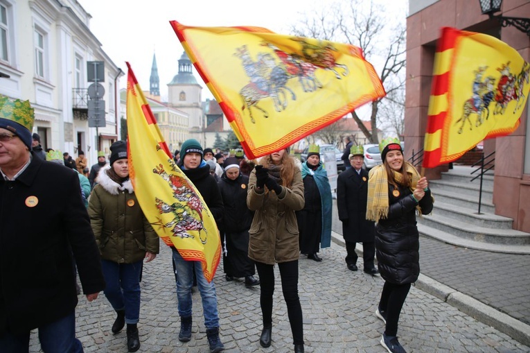 Orszak Trzech Króli w Sandomierzu 