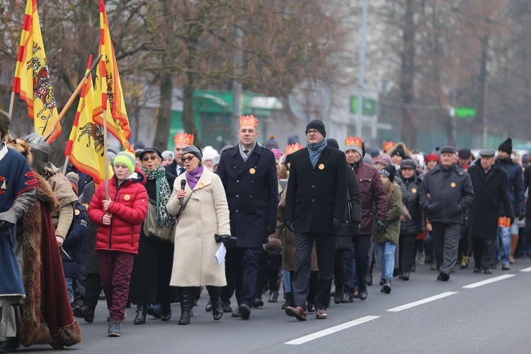 Orszak Trzech Króli w Sandomierzu 