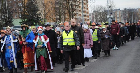 Stalowa Wola. Orszak Trzech Króli.