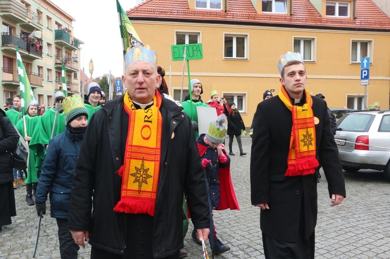 Orszak Trzech Króli 2020 w Wołowie