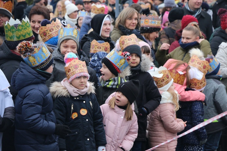 Orszak Trzech Króli 2020 w Brzegu Dolnym