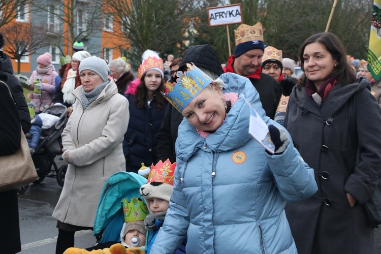 Orszak Trzech Króli 2020 w Brzegu Dolnym