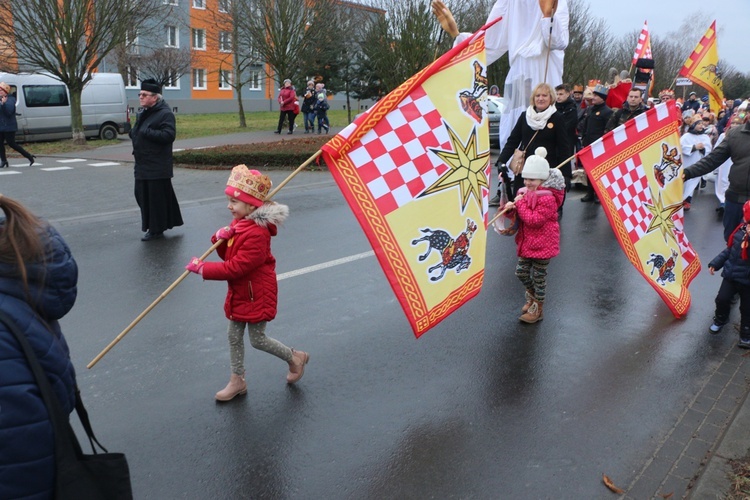 Orszak Trzech Króli 2020 w Brzegu Dolnym