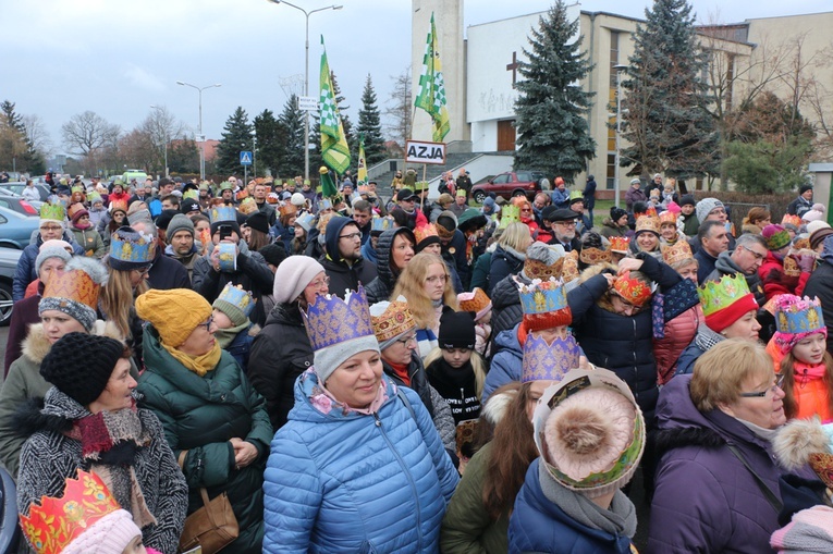 Orszak Trzech Króli 2020 w Brzegu Dolnym