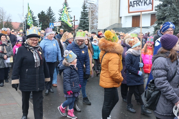 Orszak Trzech Króli 2020 w Brzegu Dolnym