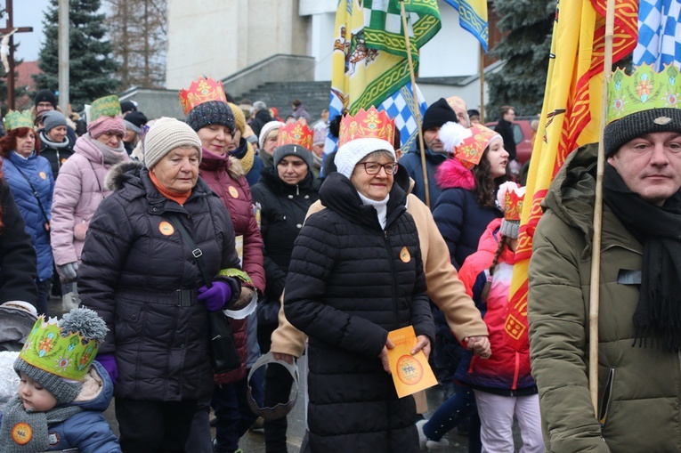 Orszak Trzech Króli 2020 w Brzegu Dolnym