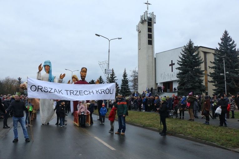 Orszak Trzech Króli 2020 w Brzegu Dolnym