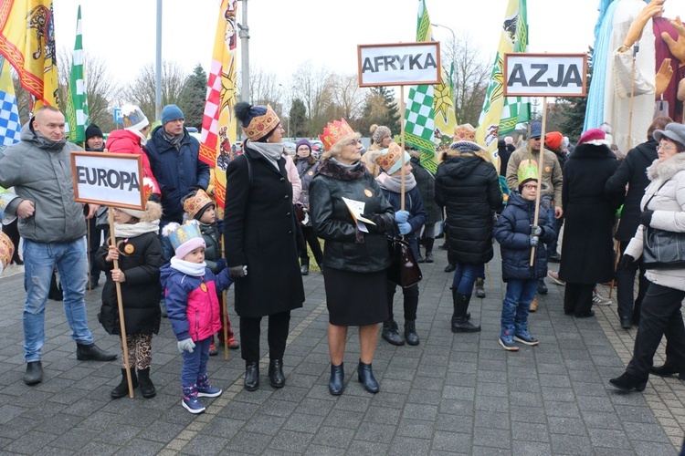 Orszak Trzech Króli 2020 w Brzegu Dolnym