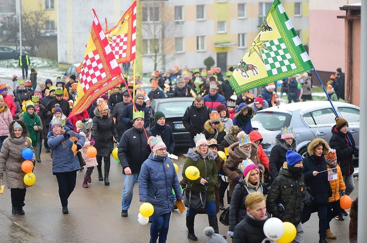 Nidzica. Orszak Trzech Króli