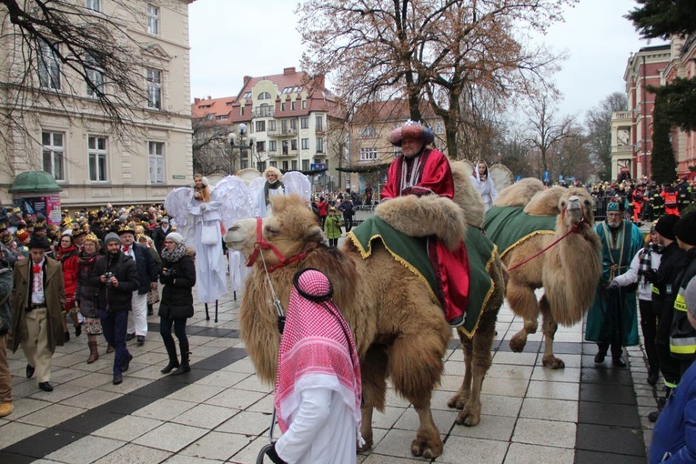 Jasełka na zielonogórskich ulicach