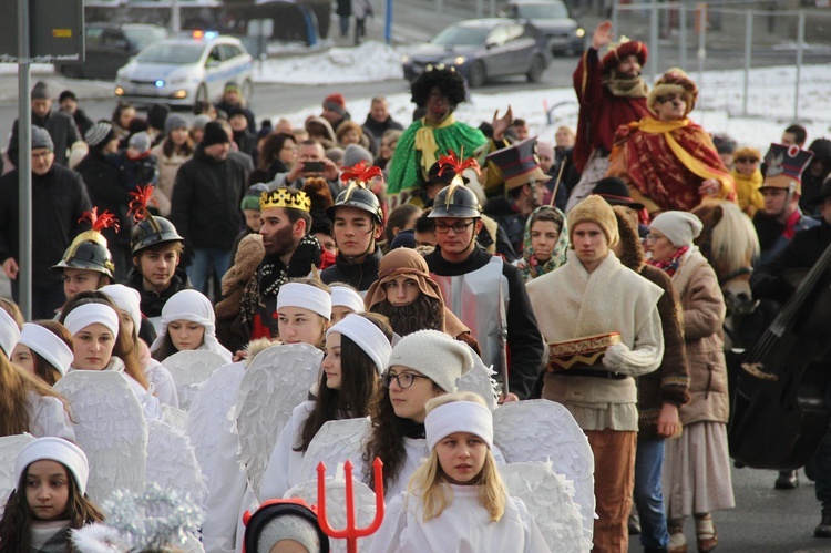 Limanowa. Orszak Trzech Króli 2020