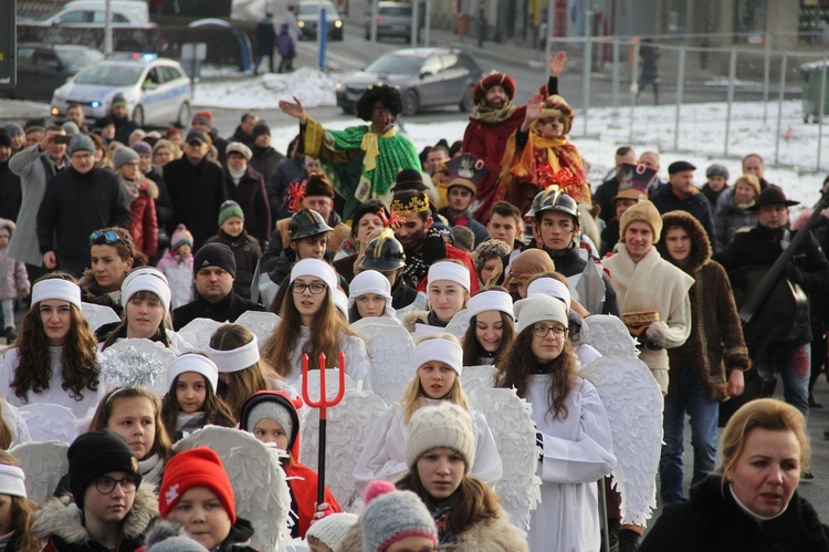 Limanowa. Orszak Trzech Króli 2020