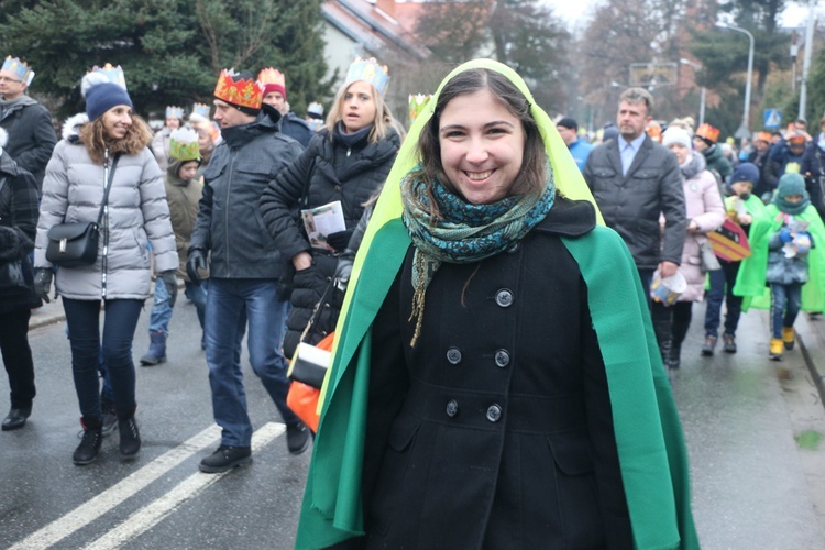 Orszak Trzech Króli 2020 w Obornikach Śląskich
