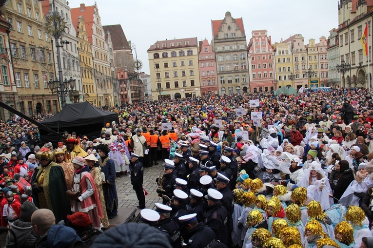 Orszak Trzech Króli 2020 we Wrocławiu