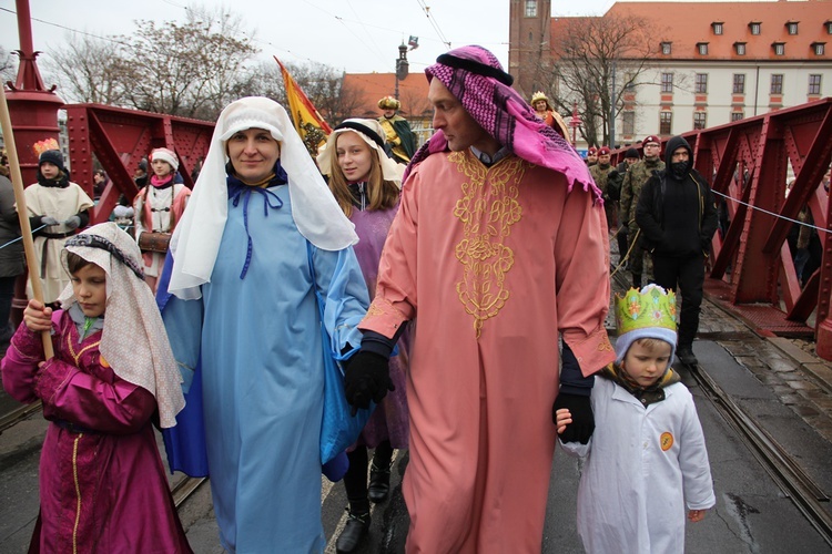 Orszak Trzech Króli 2020 we Wrocławiu