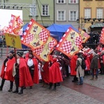 Orszak Trzech Króli na ulicach Warszawy 