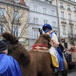 Orszak Trzech Króli na ulicach Warszawy 