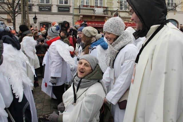 Orszak Trzech Króli na ulicach Warszawy 