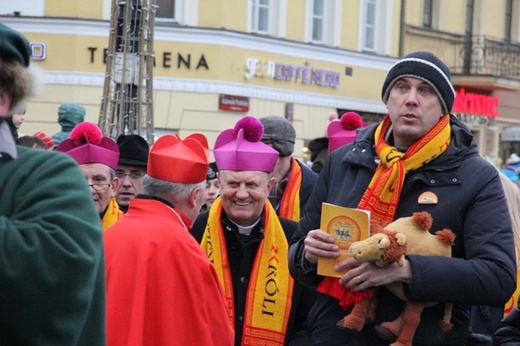 Orszak Trzech Króli na ulicach Warszawy 