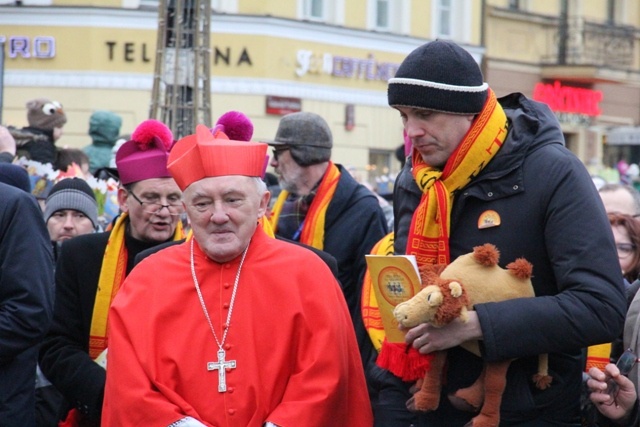 Orszak Trzech Króli na ulicach Warszawy 