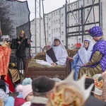 Uliczne jasełka na ulicach Skwierzyny