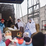 Uliczne jasełka na ulicach Skwierzyny