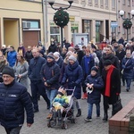 Uliczne jasełka na ulicach Skwierzyny