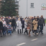 Uliczne jasełka na ulicach Skwierzyny