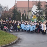 Uliczne jasełka na ulicach Skwierzyny