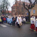 Uliczne jasełka na ulicach Skwierzyny