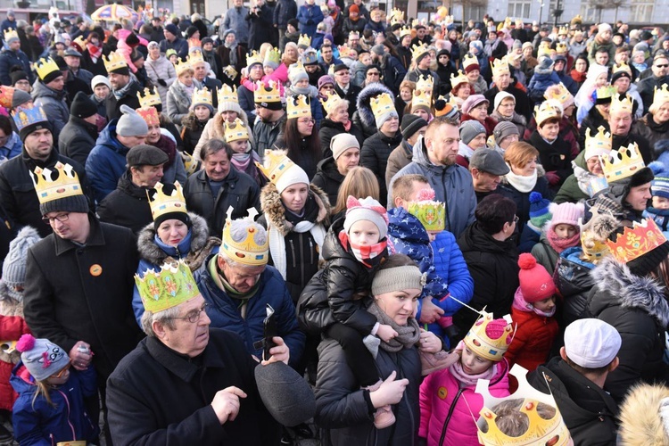 Orszak w Brzesku