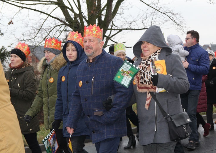 Orszak Trzech Króli 2020 - Nadolice Wielkie - Nadolice Małe