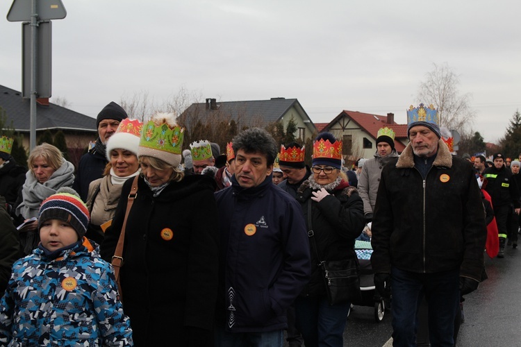 Orszak Trzech Króli 2020 - Nadolice Wielkie - Nadolice Małe