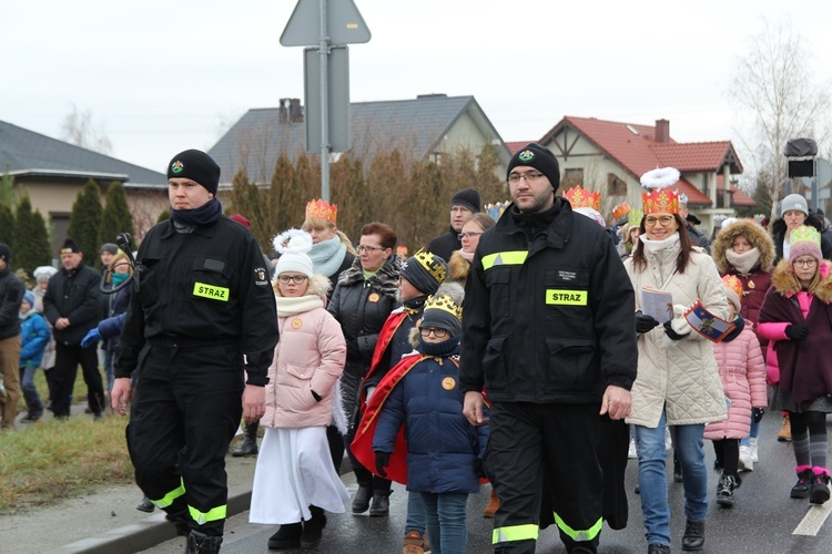 Orszak Trzech Króli 2020 - Nadolice Wielkie - Nadolice Małe