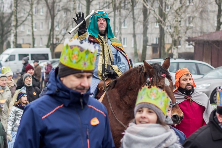 Orszak Trzech Króli w Ostródzie