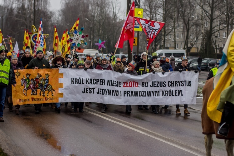 Orszak Trzech Króli w Ostródzie