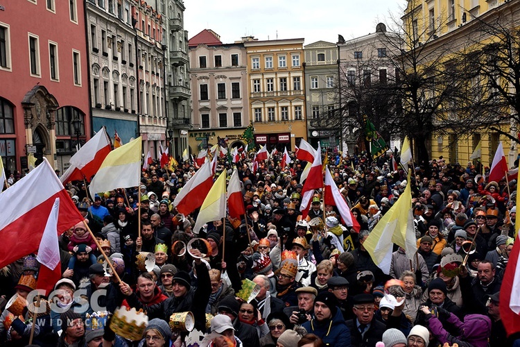 Orszak Trzech Króli 2020 w Świdnicy