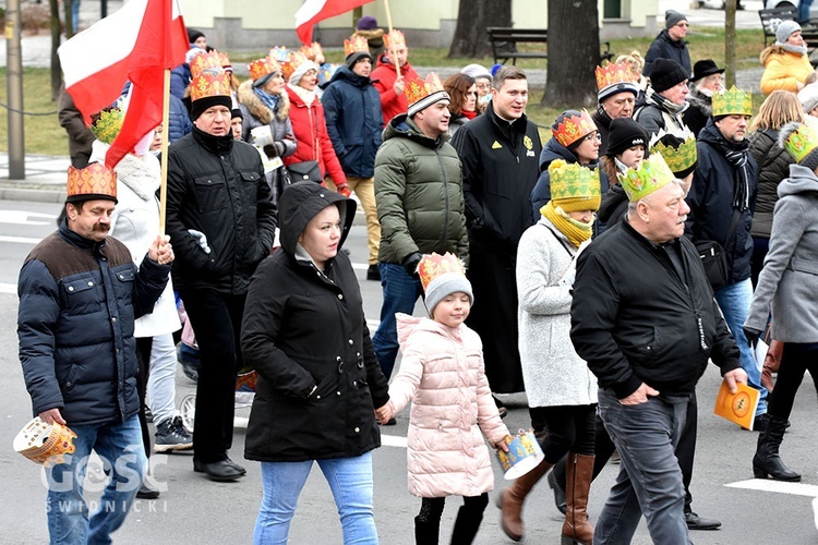 Orszak Trzech Króli 2020 w Świdnicy