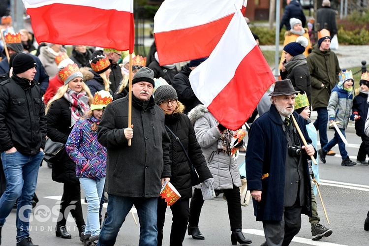 Orszak Trzech Króli 2020 w Świdnicy