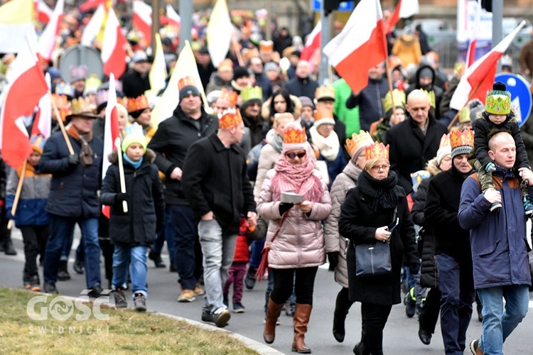 Orszak Trzech Króli 2020 w Świdnicy