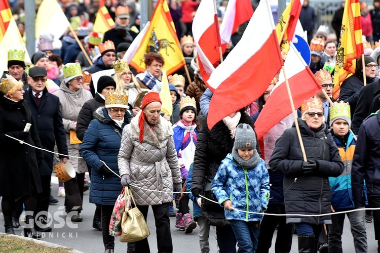 Orszak Trzech Króli 2020 w Świdnicy