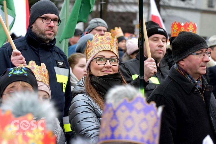 Orszak Trzech Króli 2020 w Świdnicy