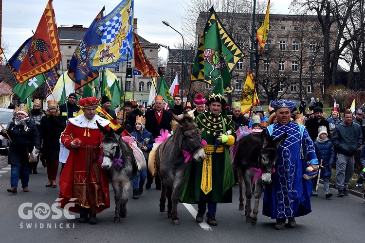 Orszak Trzech Króli 2020 w Świdnicy