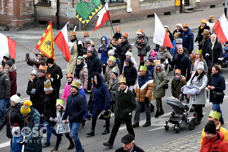 Orszak Trzech Króli 2020 w Świdnicy