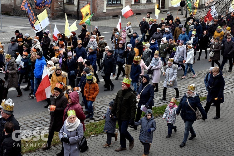 Orszak Trzech Króli 2020 w Świdnicy