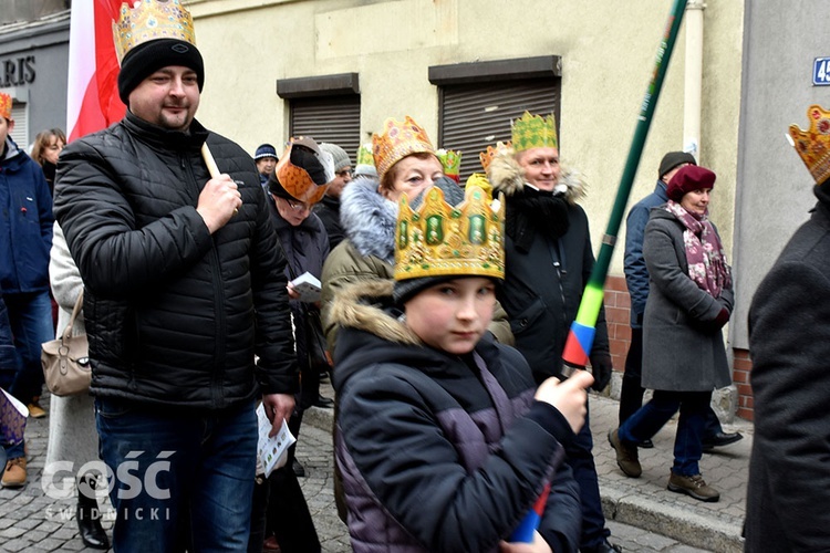 Orszak Trzech Króli 2020 w Świdnicy