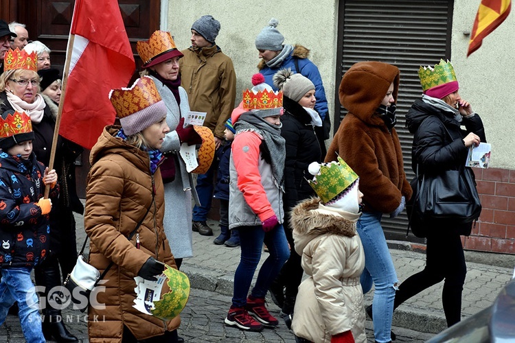 Orszak Trzech Króli 2020 w Świdnicy