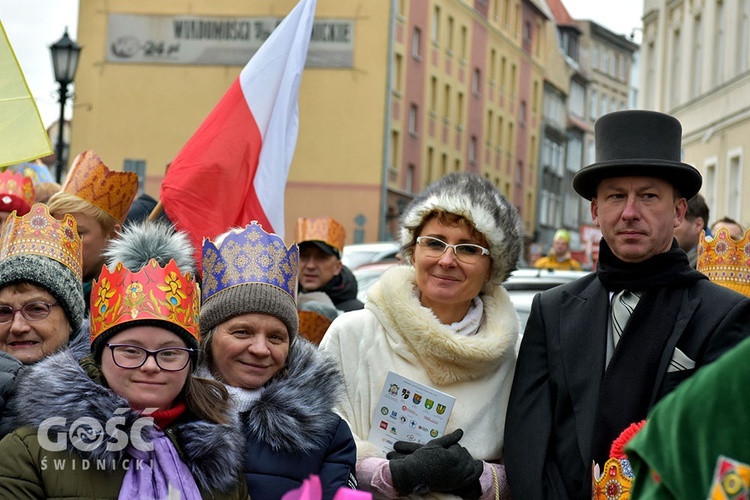 Orszak Trzech Króli 2020 w Świdnicy