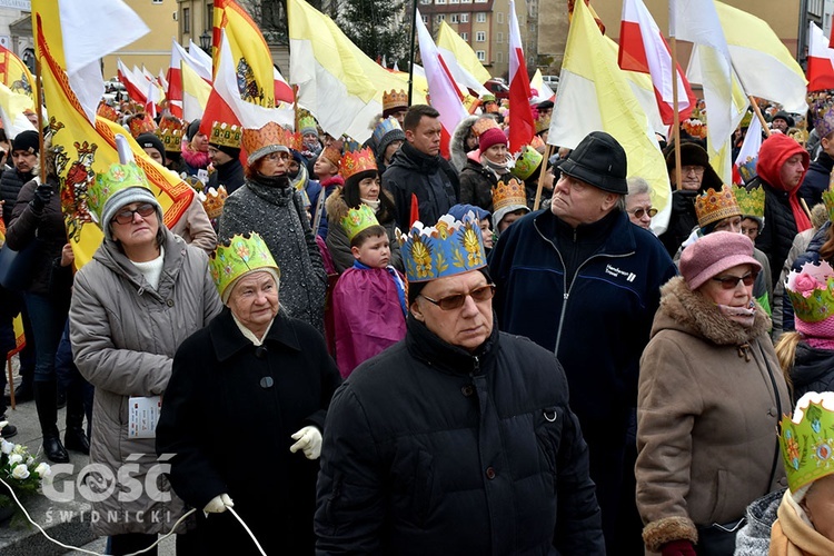 Orszak Trzech Króli 2020 w Świdnicy