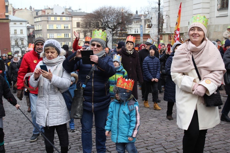 Orszak Trzech Króli w Bielsku-Białej 2020, cz. 1 - na trasie